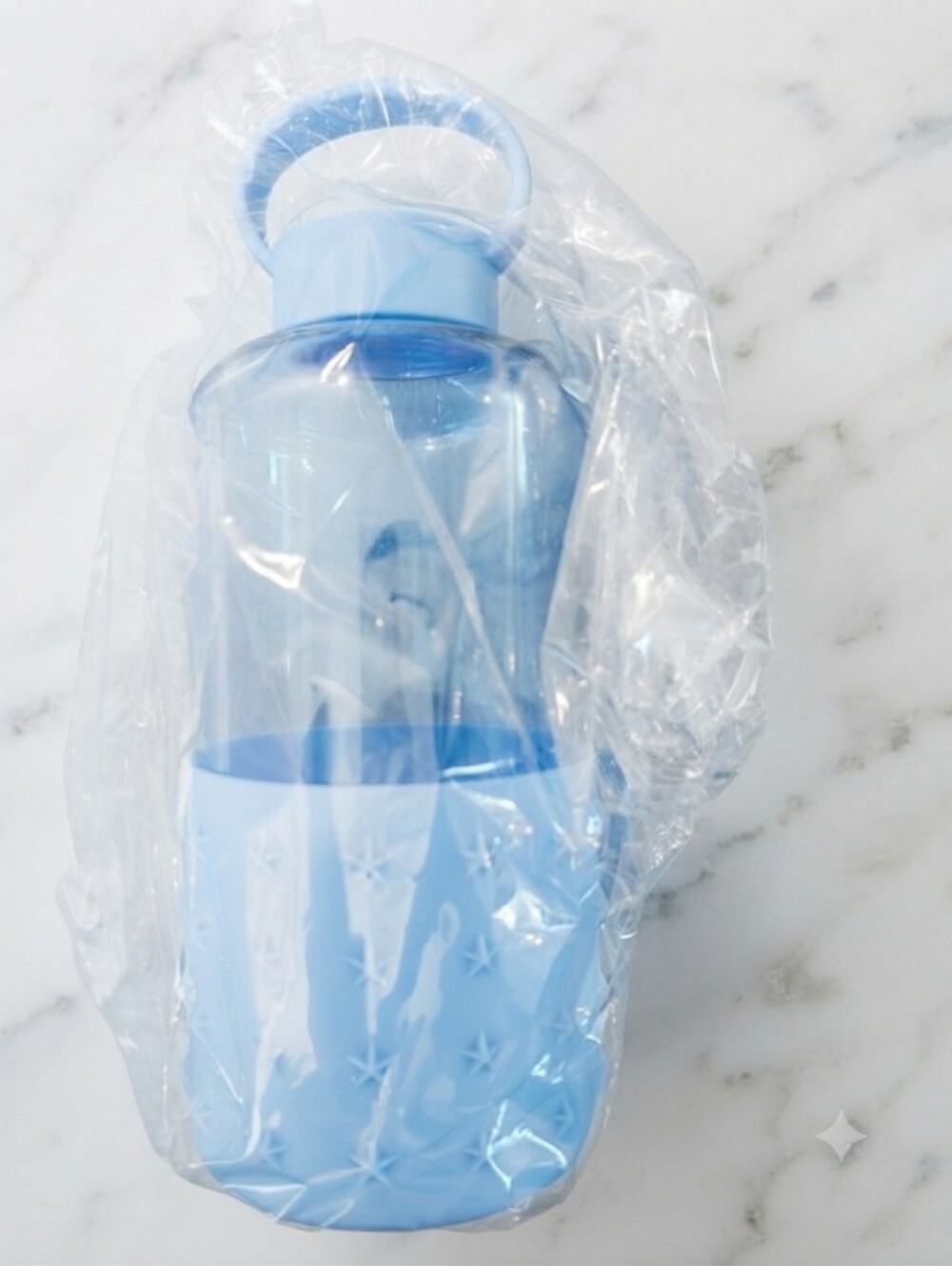 Free When Bundled With Item(s) - Light Blue Water Bottle with Handle